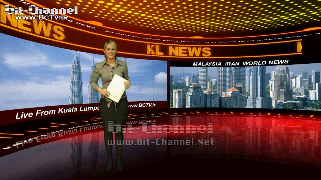 Neda Soleimani ندا سلیمانی اخبار مالزی KL News BCTV Bit-Channel