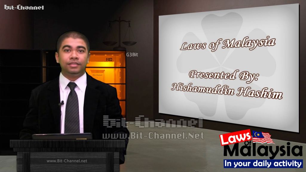 Laws In Malaysia - HISHAMUDDIN BIN HASHIM - Bit-Channel - Malaysia - Lawyer وکیل مالزی هشام الدین بن هاشم